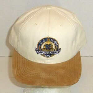 VTG U.S. Open Golf Collection U.S. Open Congressional 1997 Strapback Hat READ